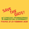 27 - 29 FEBBRAIO 2020 FIRENZE - 36° CONVEGNO INTERNAZIONALE DI AGRICOLTURA BIODINAMICA
